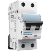 تصویر فیوز مینیاتوری دو پل 50 آمپر هیوندای HYUNDAI Miniature Circuit Breaker HGD