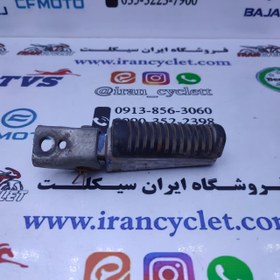 تصویر جاپایی عقب موتور سیکلت آمیکو 125 استوک سالم 