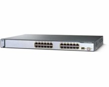 تصویر سوئیچ شبکه 24 پورت سیسکو WS-C3750-24TS-S CISCO کالا استوک می باشد