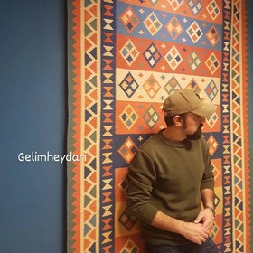 تصویر گلیم دستباف قشقایی Qashqai kilim