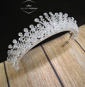 تصویر تاج عروس کد ۹۷۲ Bridal Tiara Code 972