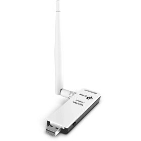 تصویر کارت شبکه USB و بی سیم تی پی لینک مدل TL-WN722N TP-Link TL-WN722N 2.4Ghz 150Mbps Wireless USB Network Adapter