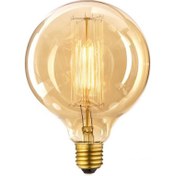 تصویر لامپ ادیسونی فیلامنتی Filament G125 E27 Edison G125 Bulb Lamp E27 40W