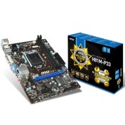 تصویر مادربرد ام اس آی مدل H81M-P33 با حافظه DDR3 