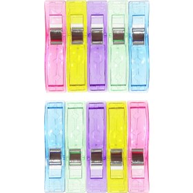 تصویر گیره خیاطی مدل Y608_5.5CENT بسته 10 عددی 