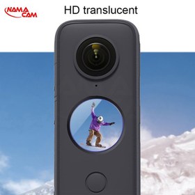 تصویر محافظ صفحه (گلس) دوربین Insta360 ONE X2 Explosion proof Tempered Glass Film for Insta360 One X2