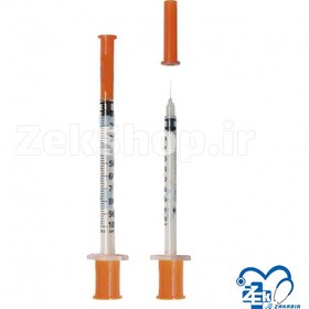 تصویر سرنگ انسولین یکپارچه 