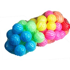 تصویر توپ استخری ووتویز مجموعه 50 عددی طرح راه راه Arman Intex Ball 50 Pcs