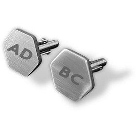 تصویر دکمه سردست هگزا 