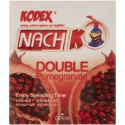 تصویر کاندوم 3 عددی انار ناچ کدکس Nuch Kodex DOUBLE Pomegranate