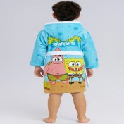 تصویر حوله پالتویی بچگانه POODIRAN مدل باب اسفنجی سایز 
