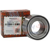 تصویر بلبرینگ دو ردیفه چرخ جلو پراید سایپا Front wheel double row bearing