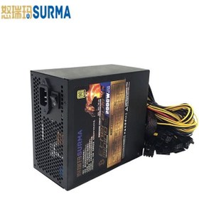 تصویر پاور کامپیوتر اقتصادی سورما مدل POWER SURMA & BTC 2000 WATT 80Plus 