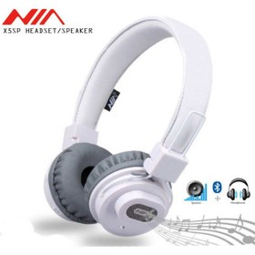 تصویر هدفون بی سیم نیا مدل X ا NIA X5SP Wireless Headphones NIA X5SP Wireless Headphones