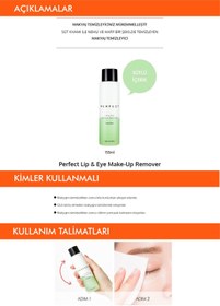 تصویر پاک کننده دوفاز دور چشم و لب میشا اورجینال Missha Perfect Lip & Eye Make-Up Remover