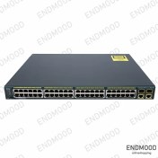 تصویر سوییچ سیسکو مدل سوئیچ 48 پورت سیسکو مدل Cisco WS-C2960-48PST-L استوک Cisco WS-C2960-48PST-L 48-Port Switch Stock