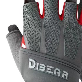 تصویر دستکش بدنسازی و کراس فیت حرفه ای دی ب آر مدل DIBEAR Bodybuilding Gloves(اورجینال) 