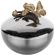 تصویر قندان گلدکیش مدل دلاریس کد GK834046-1 - طلایی 