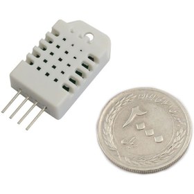 تصویر سنسور دما و رطوبت DHT22 مدل AM2302 با ولتاژ ۵.۵ ولت 