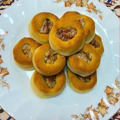 تصویر نان خرمایی گردویی مخصوص (ارسال رایگان) 