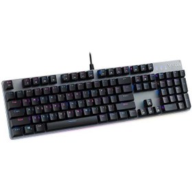 تصویر کیبورد گیمینگ سیمی رپو V520RGB V520RGB Backlit Mechanical Gaming Keyboard