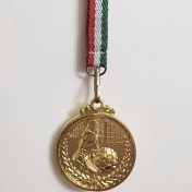 تصویر مدال ورزشی طرح فوتبال 