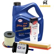 تصویر پکیج سرویس روغن موتور ایران خودرو مناسب پژو ۲۰۶/۲۰۷/پارس/۴۰۵ با موتور TU5 