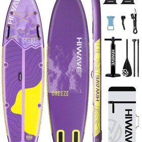 تصویر پدل برد HIWAVE مدل BREEZE PURPLE 