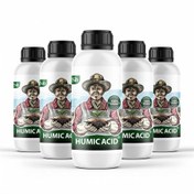 تصویر کود مایع هیومیک اسید یک لیتری 5 عدد 