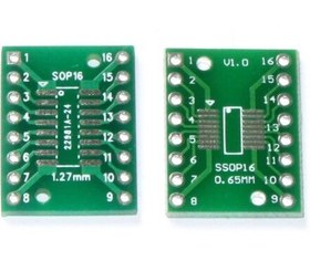 تصویر تبدیل SMD به DIP پکیج SOP16 