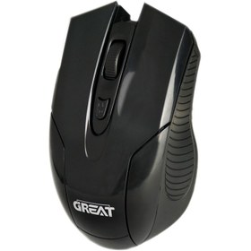 تصویر ماوس بی سیم گریت مدل GR-W980 Great GR-W980 Wireless Mouse