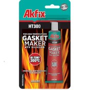 تصویر درزگیر سیلیکونی آکفیکس AKFIX HT300 Akfix silicone sealant AKFIX HT300