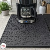 تصویر مت بار پد سیلیکونی طرح قهوه WS 