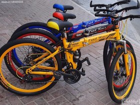 تصویر دوچرخه تاشو لندرور _ max - نو و آکبند 