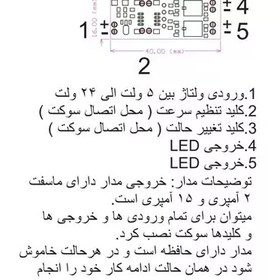 تصویر فلاشر پلیسی دو کاناله 15 آمپر 