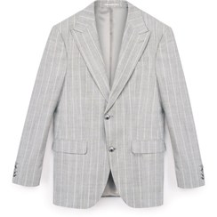 تصویر کت و شلوار طوسی - 66347 