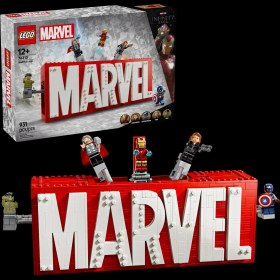 تصویر MARVEL Logo & Minifigures 76313 