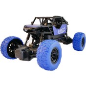 تصویر ماشین کنترلی آفرود بدنه فلزی شارژی CLIMBING KING RC CAR