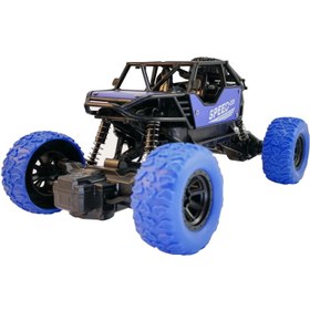 تصویر ماشین کنترلی آفرود بدنه فلزی شارژی CLIMBING KING RC CAR