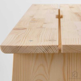 تصویر نیمکت چوبی باکس دار ایکیا مدل PERJOHAN 