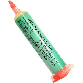 تصویر روغن فلکسی Amtech 559ASM-UVTPF Amtech Flux Paste NC-559-ASM-UV(TPF) 10CC Lead Free