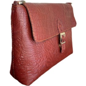 تصویر کیف اداری چرم دست دوز 