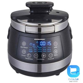 تصویر زودپز برقی و پلوپز گوسونیک مدل GRC-680 Gosonic GRC-680 Pressure Cooker