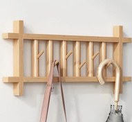 تصویر جالباسی چوبی طرح ستیا 