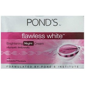 تصویر کرم روشن کننده شب پوندز Flawless White Pond’s Night Cream 