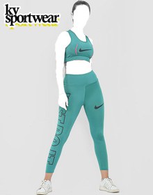 تصویر ست نیمتنه لگ ورزشی Nike کد 006 Nike sports leg half set code 006