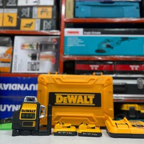 تصویر تراز لیزری نور سبز شارژی دیوالت سه بعدیDewalt Laser level 12v DEWALT