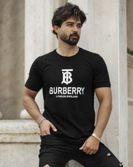 تصویر تیشرت BURBERRY مدل 3134 رنگ مشکی 