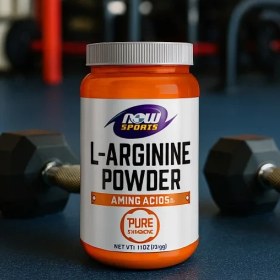تصویر آرژنین ناو 454 گرمی NOW Foods, Sports, L-Arginine Powder, 1 lb (454 g)