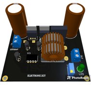 تصویر فایل طرح مبدل افزاینده ولتاژ DC 